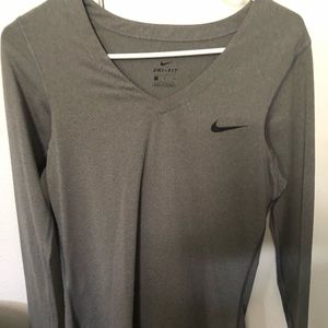 Nike long sleeve Grey